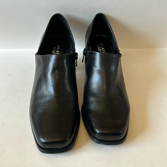 Franco Sarto Shoes - NWOB Franco Sarto black leather chunky heels, size 8 1/2